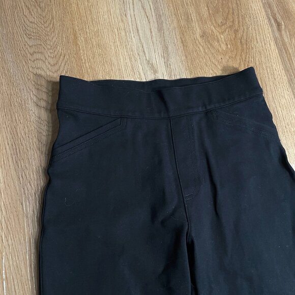 Spanx The Perfect Pant ponte S small PETITE Ankle Backseam Skinny black stretch - Picture 6 of 10